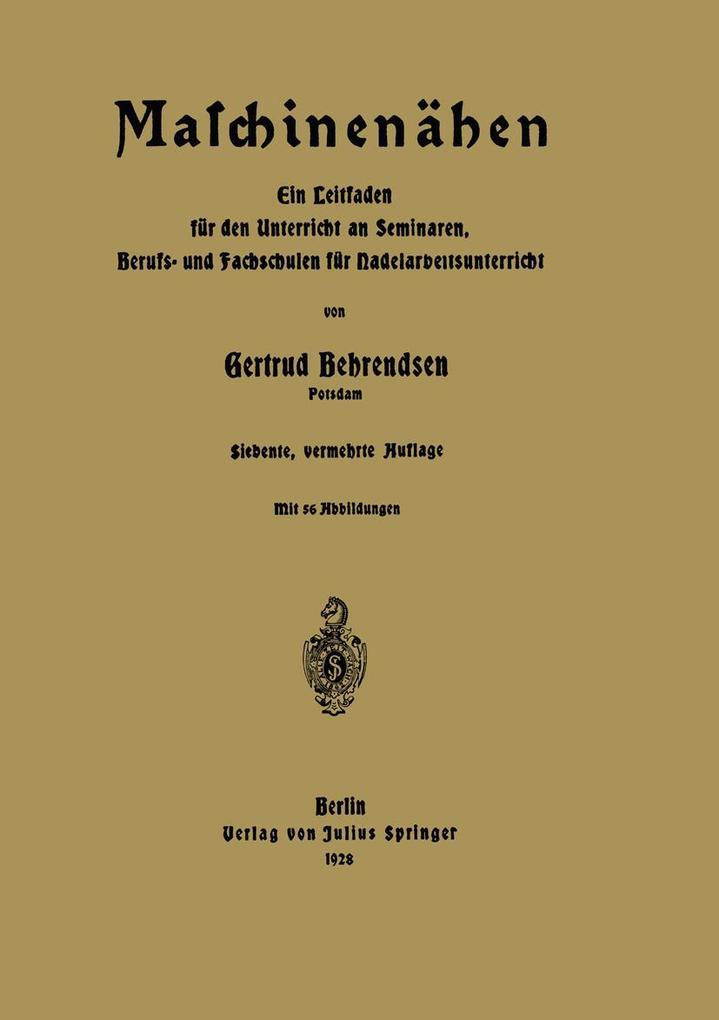 Maschinenähen