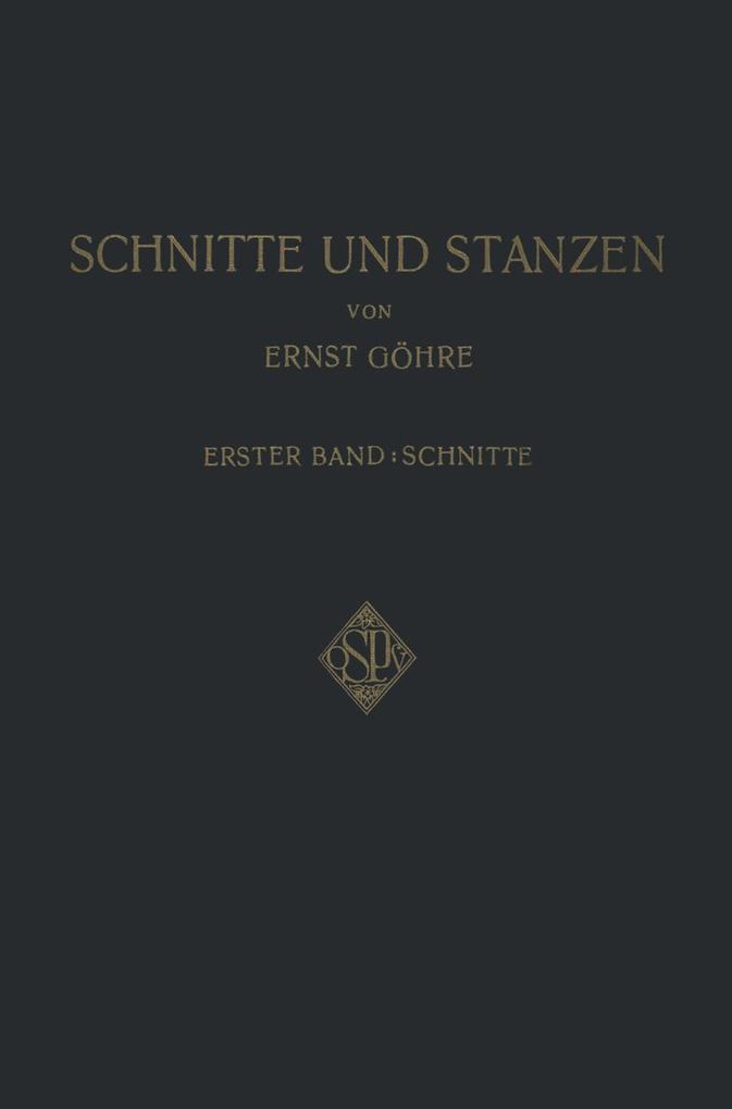 Schnitte und Stanzen