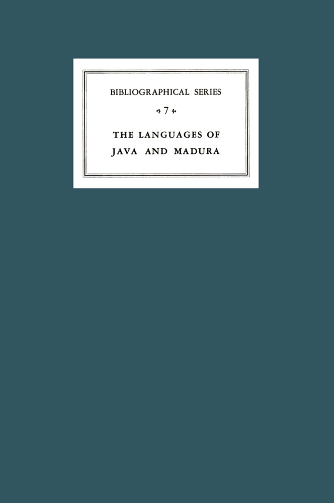 A Critical Survey of Studies on the Languages of Java and Madura