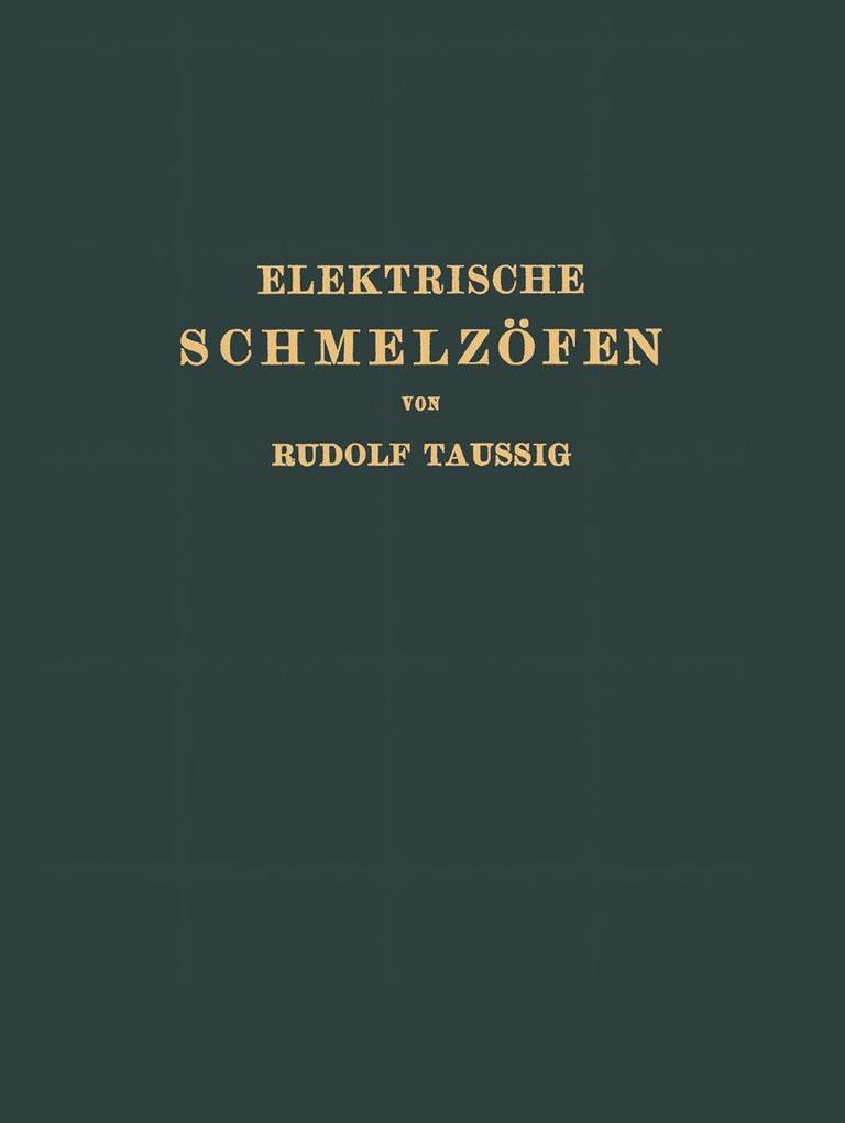 Elektrische Schmelzöfen