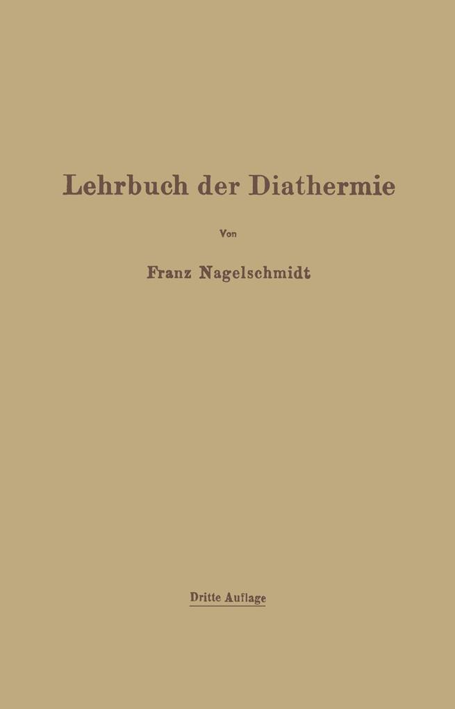 Lehrbuch der Diathermie