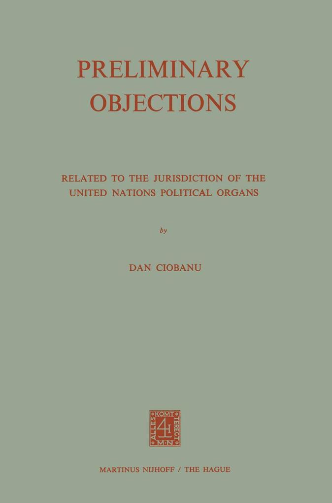 Preliminary Objections