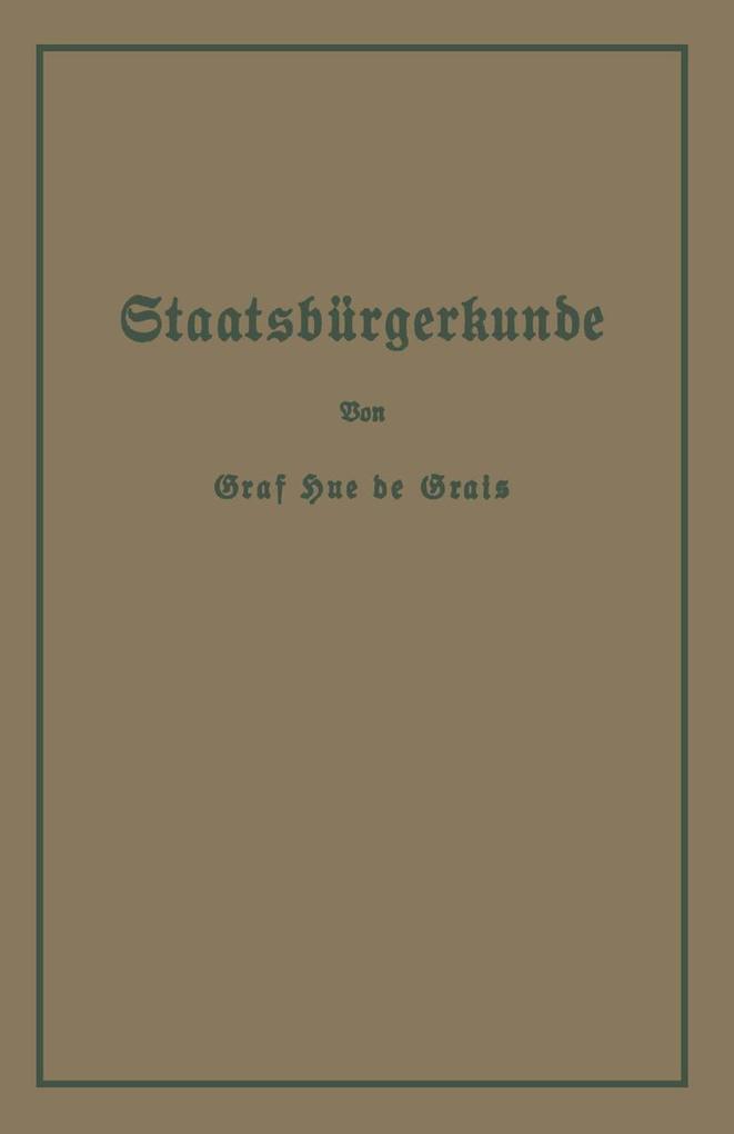 Staatsbürgerkunde