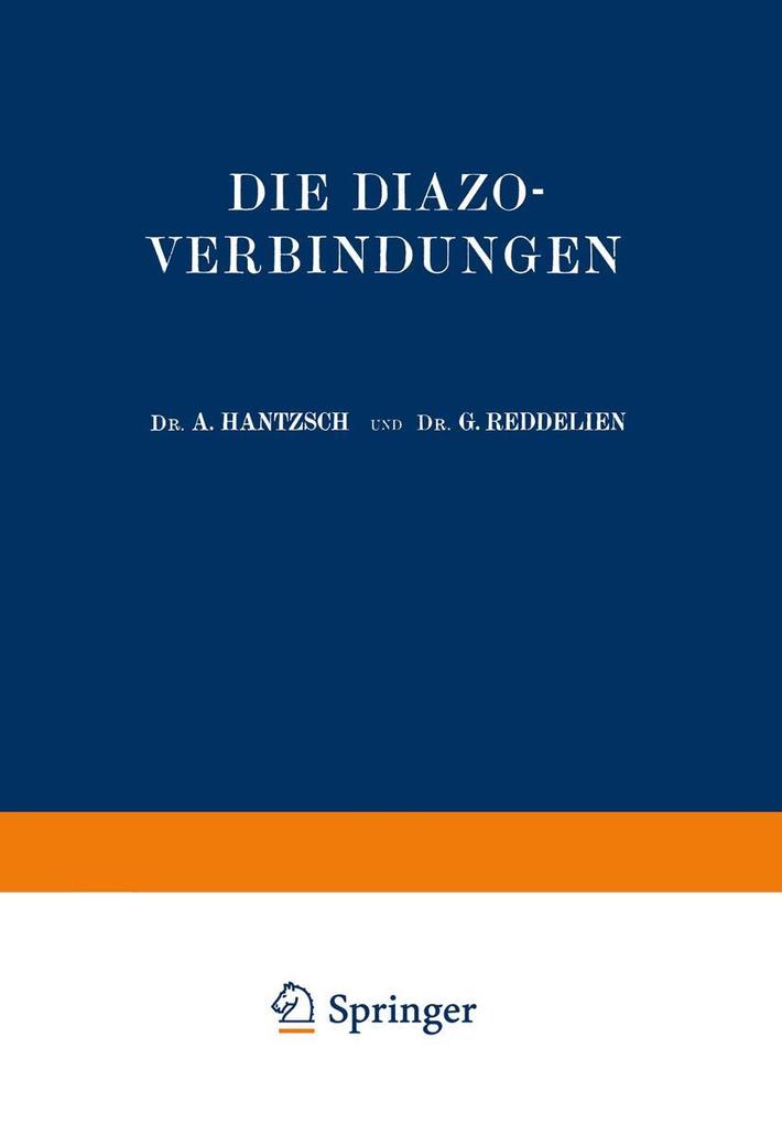 Die Diazoverbindungen
