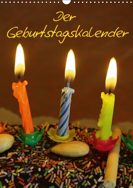 Der Geburtstagskalender (Wandkalender immerwährend DIN A3 hoch)