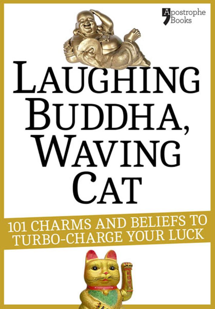 Laughing Buddha Waving Cat