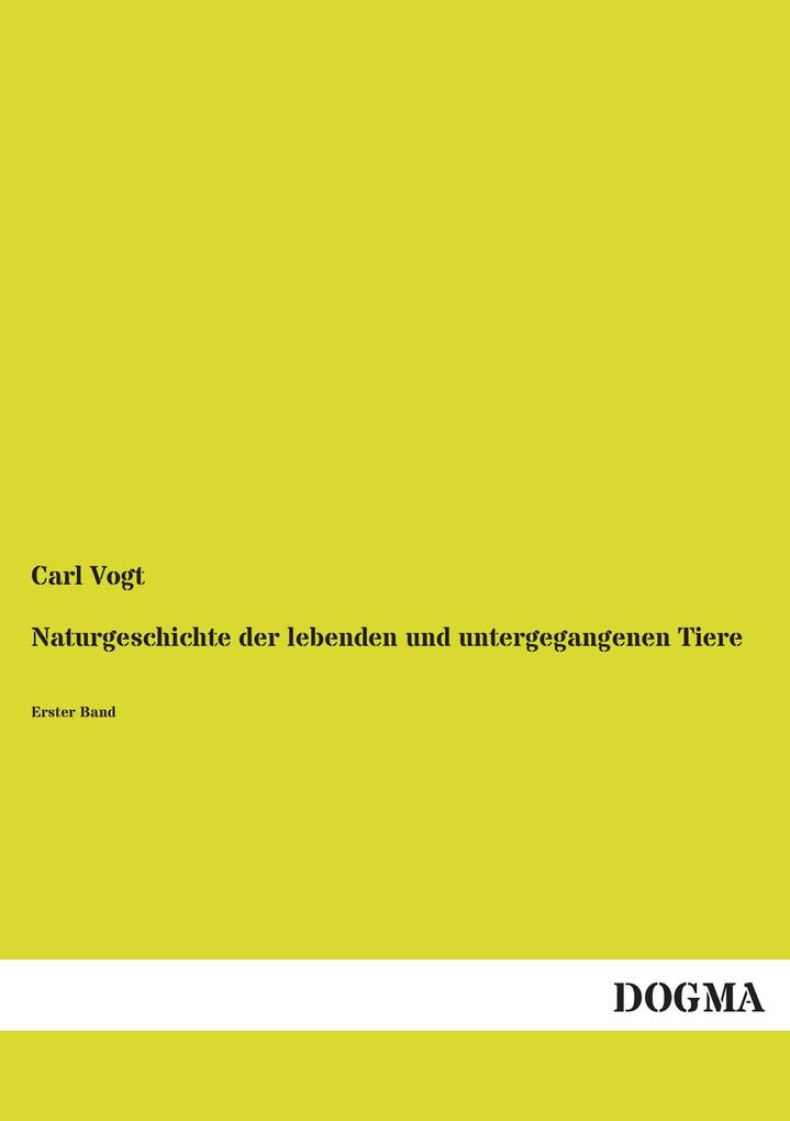 Naturgeschichte der lebenden und untergegangenen Tiere