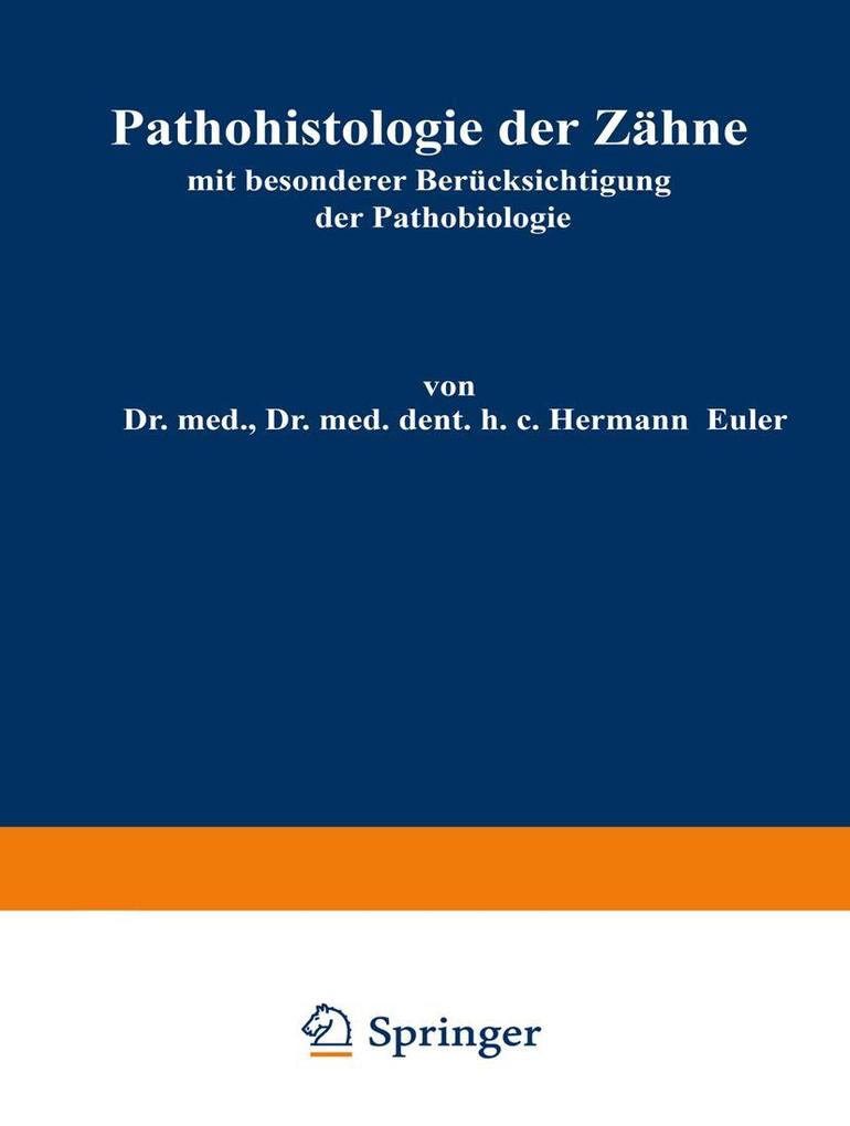 Pathohistologie der Zähne