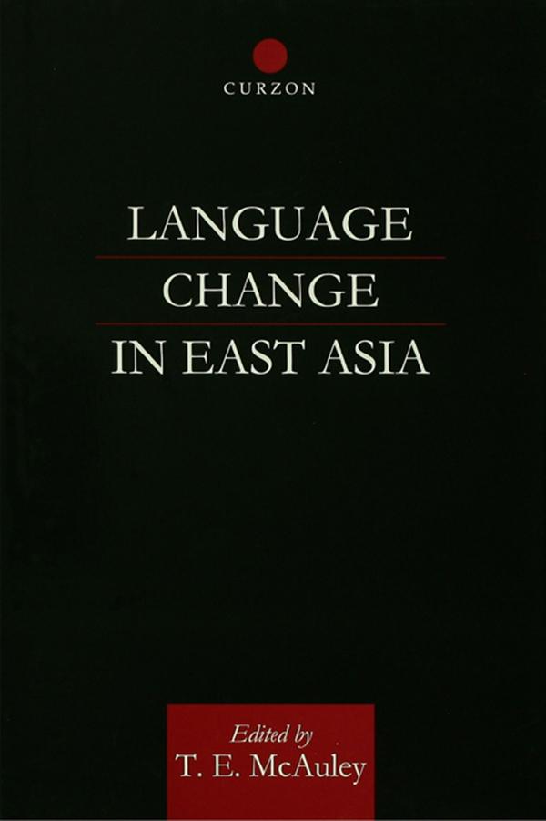Language Change in East Asia