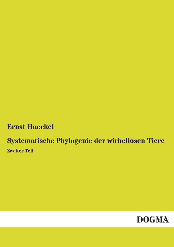 Systematische Phylogenie der wirbellosen Tiere