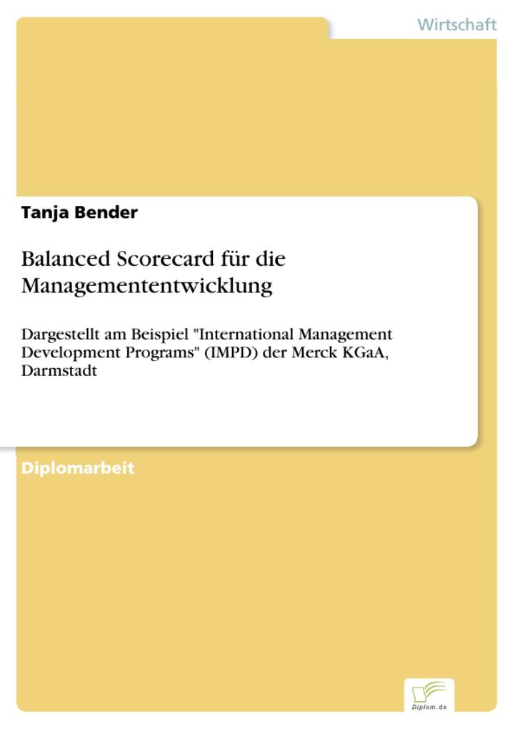 Balanced Scorecard für die Managemententwicklung