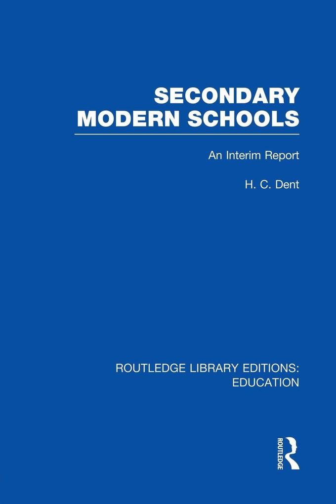 Secondary Modern Schools