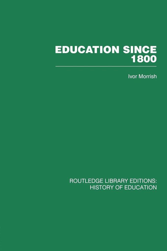Education Since 1800