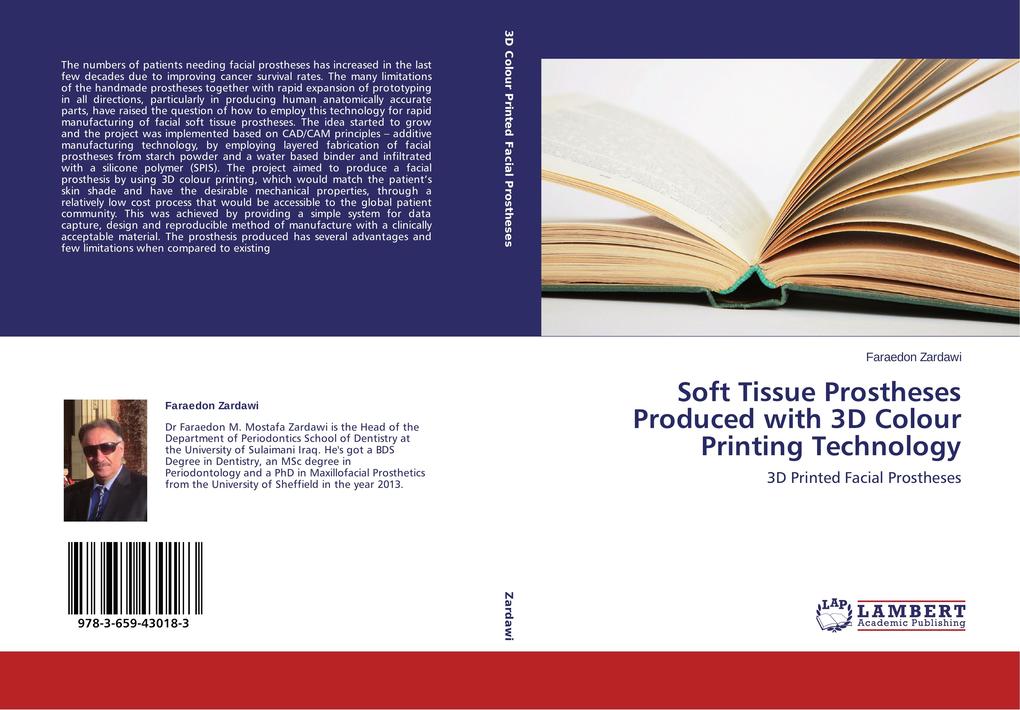 Soft Tissue Prostheses Produced with 3D Colour Printing Technology