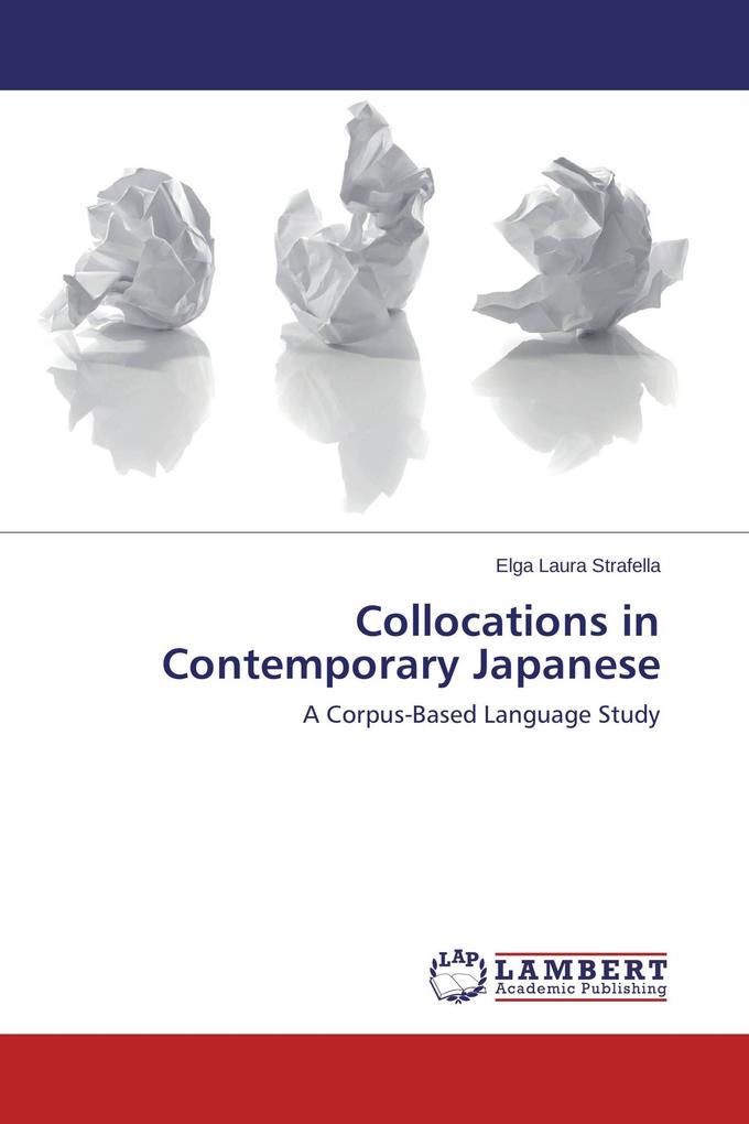 Collocations in Contemporary Japanese