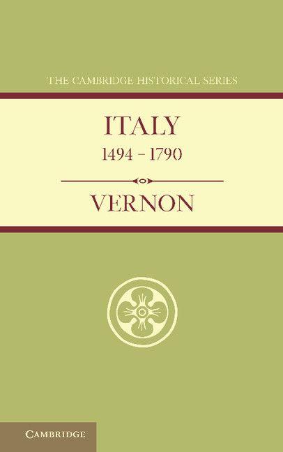Italy from 1494 to 1790