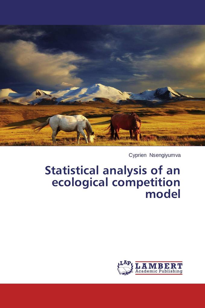 Statistical analysis of an ecological competition model