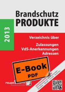 Brandschutzprodukte 2013 (E-Book)