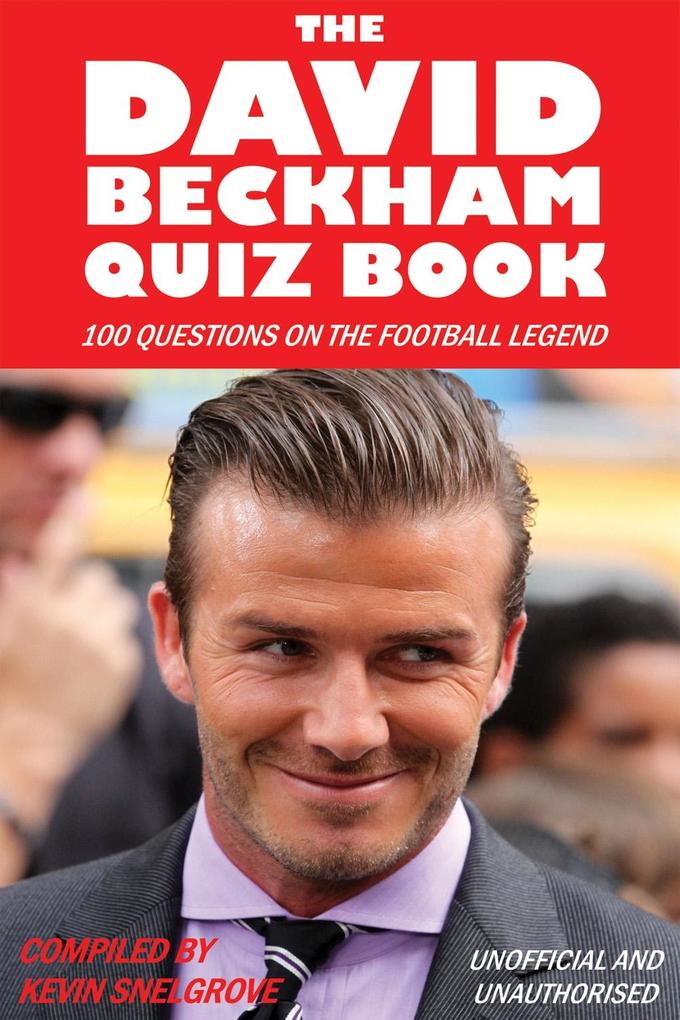 David Beckham Quiz Book