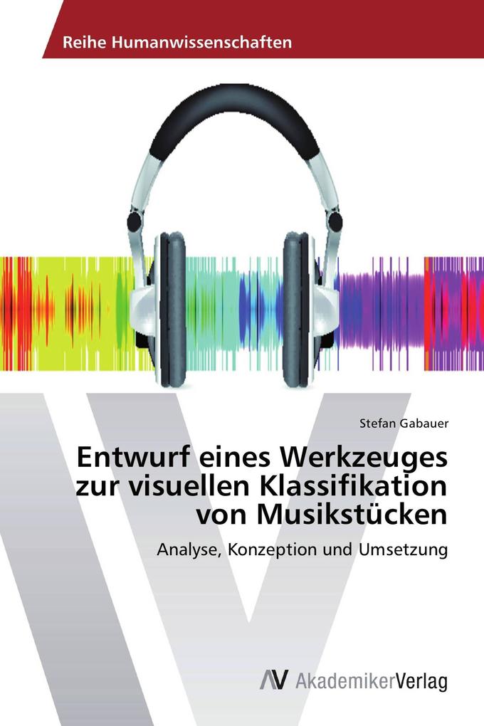 Entwurf eines Werkzeuges zur visuellen Klassifikation von Musikstücken
