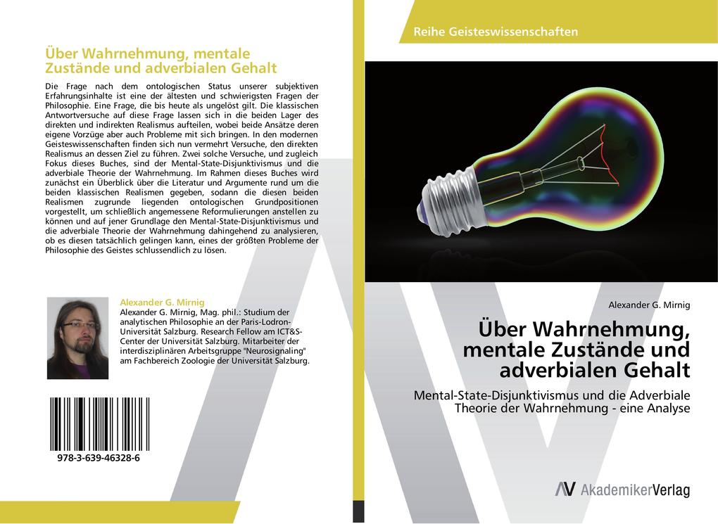 Über Wahrnehmung mentale Zustände und adverbialen Gehalt