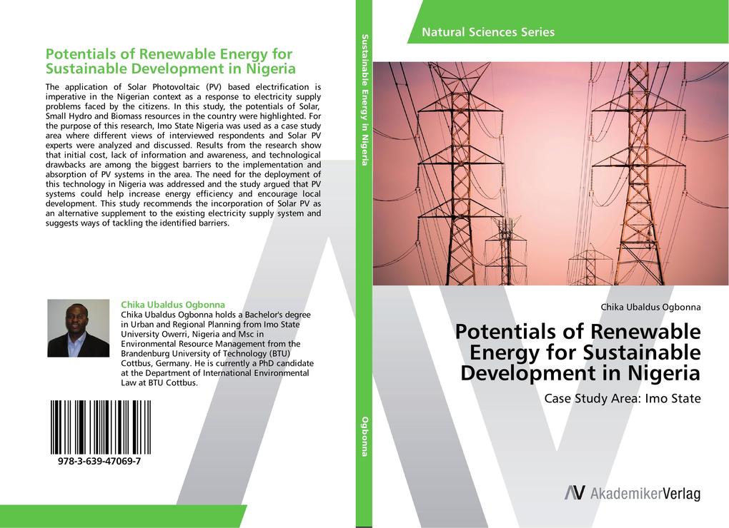 Potentials of Renewable Energy for Sustainable Development in Nigeria