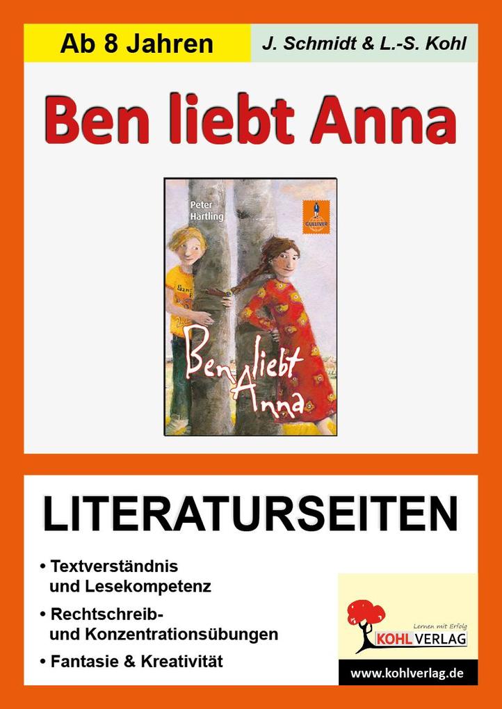 Ben liebt Anna - Literaturseiten - Lynn-Sven Kohl/ Jasmin Schmidt