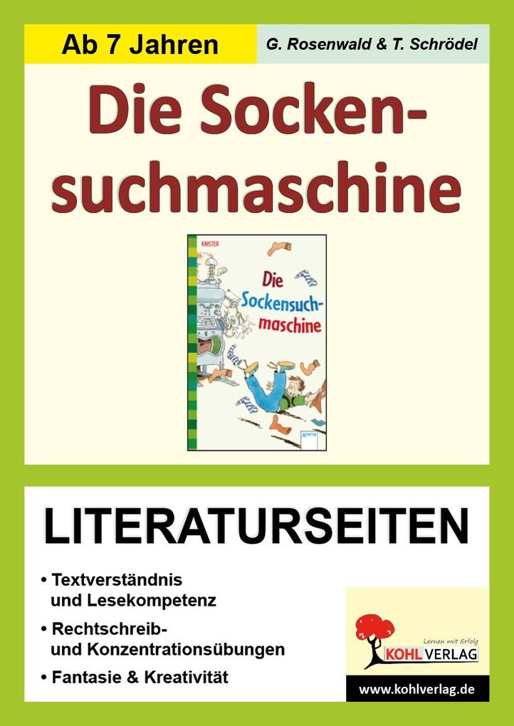 Die Sockensuchmaschine - Literaturseiten - Gabriela Rosenwald/ Tim Schrödel