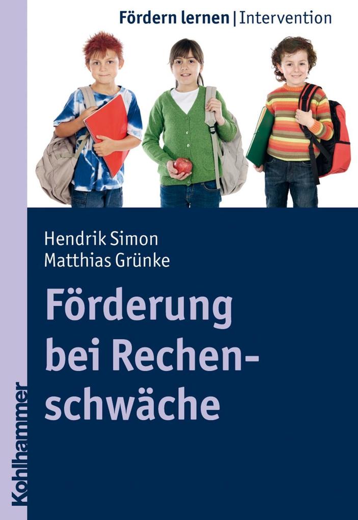 Förderung bei Rechenschwäche - Matthias Grünke/ Hendrik Simon