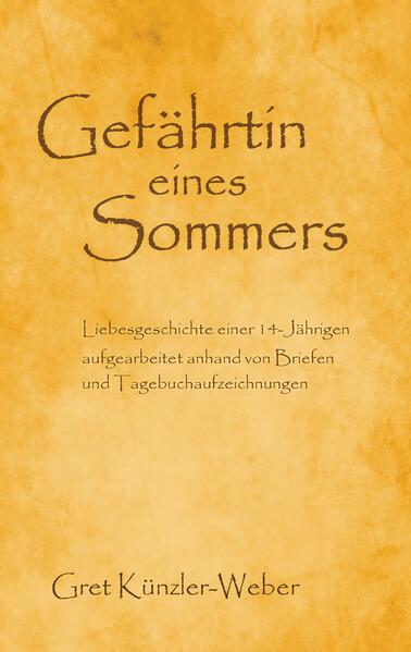 Gefährtin eines Sommers