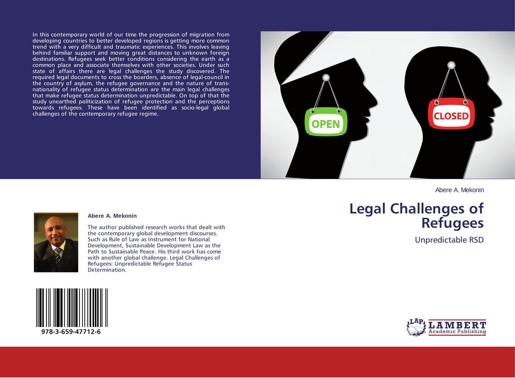 Legal Challenges of Refugees als Buch von Abere A. Mekonin - Abere A. Mekonin