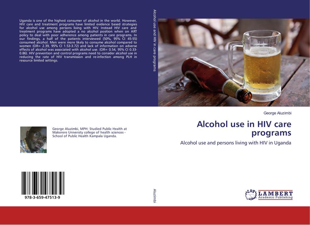Alcohol use in HIV care programs
