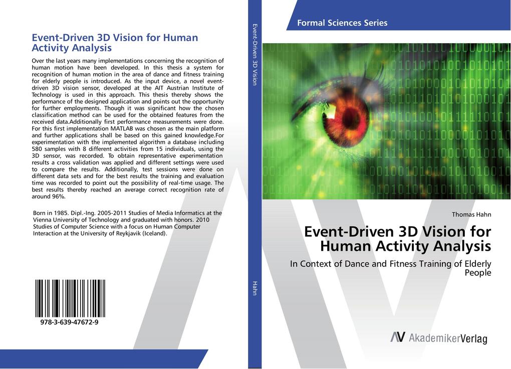 Event-Driven 3D Vision for Human Activity Analysis