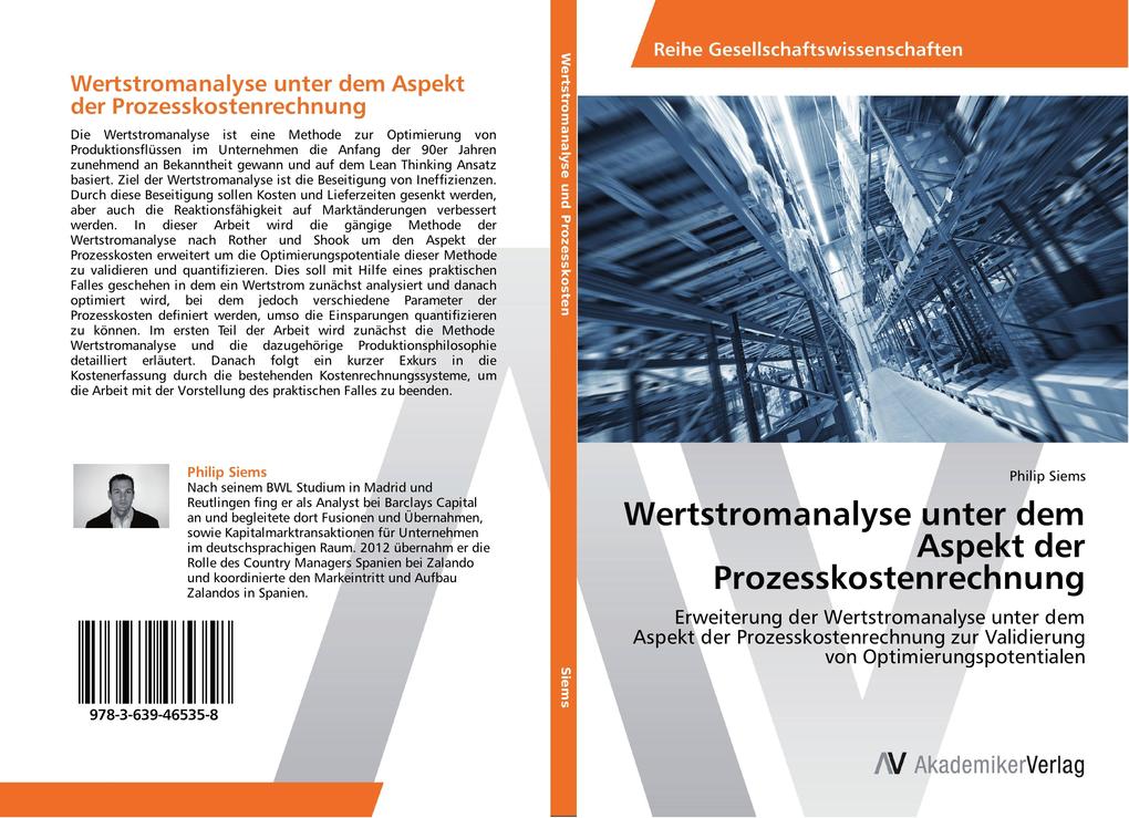 Wertstromanalyse unter dem Aspekt der Prozesskostenrechnung
