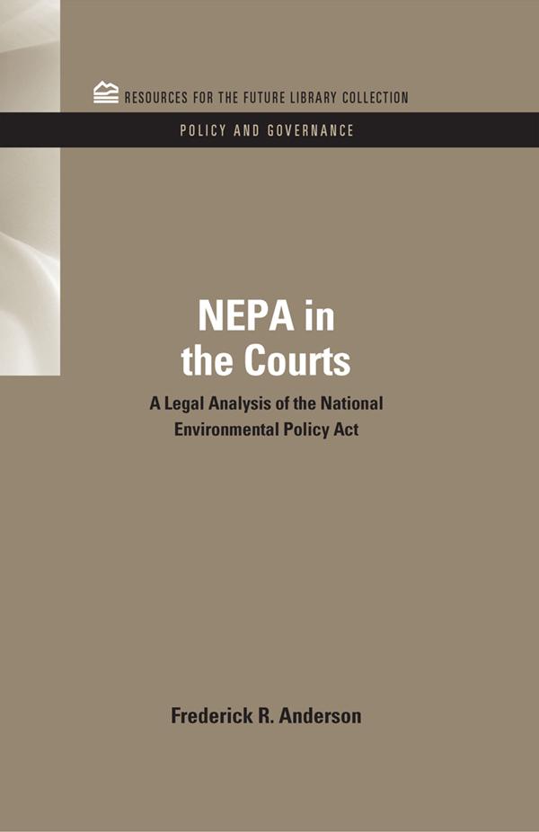 NEPA in the Courts