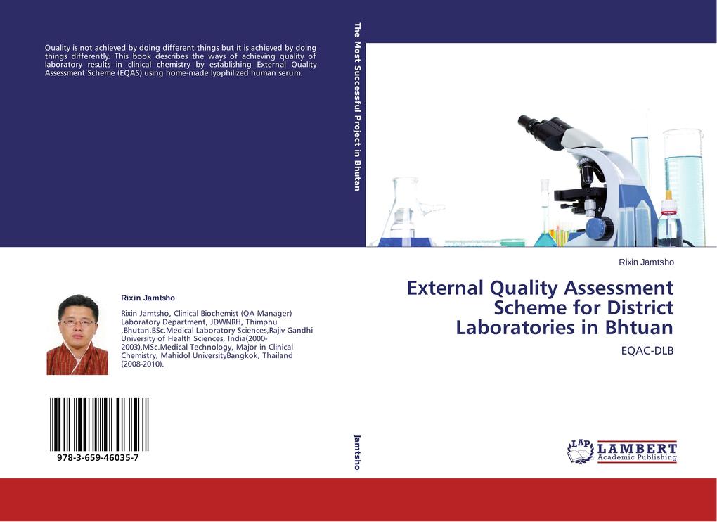External Quality Assessment Scheme for District Laboratories in Bhtuan