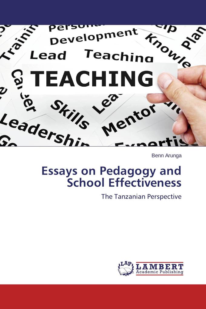 Essays on Pedagogy and School Effectiveness