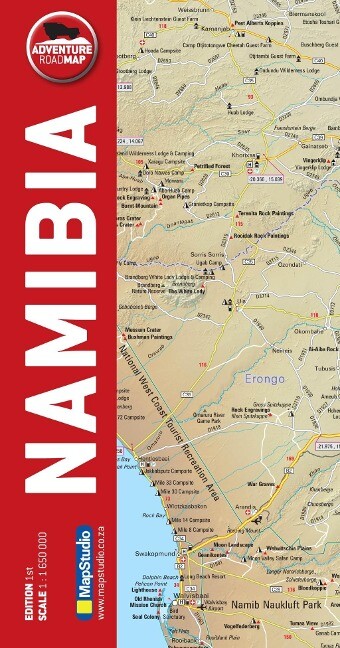 Namibia 1 : 1 650 000 als Buch von