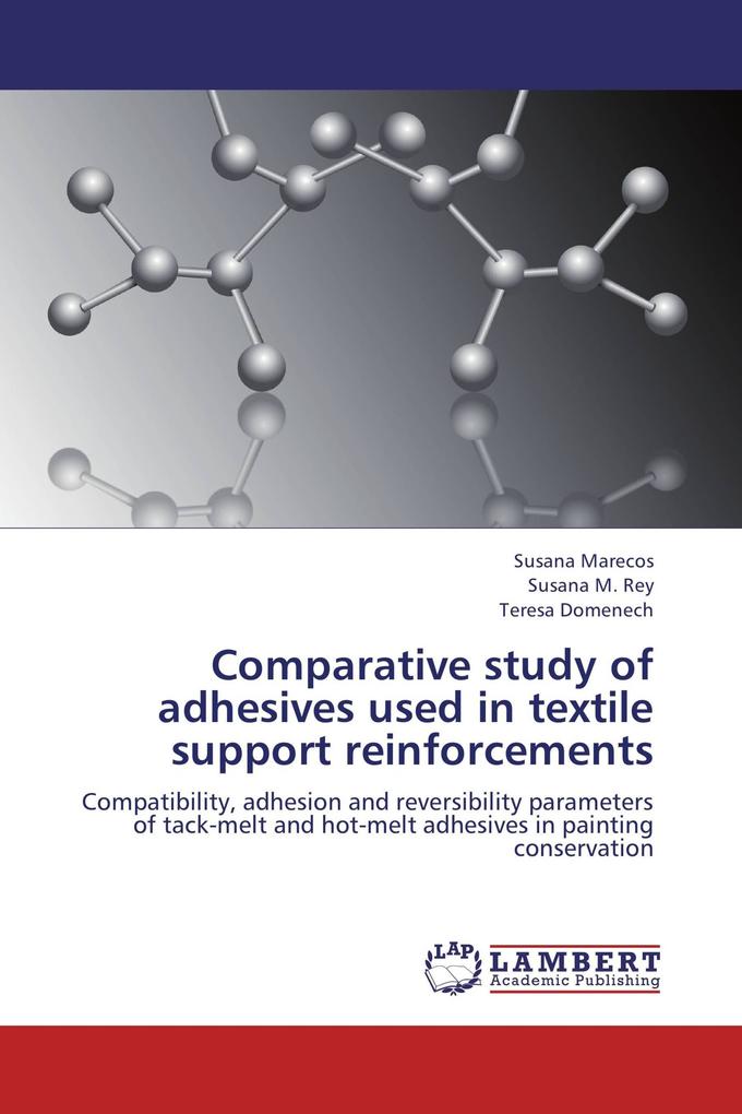 Comparative study of adhesives used in textile support reinforcements