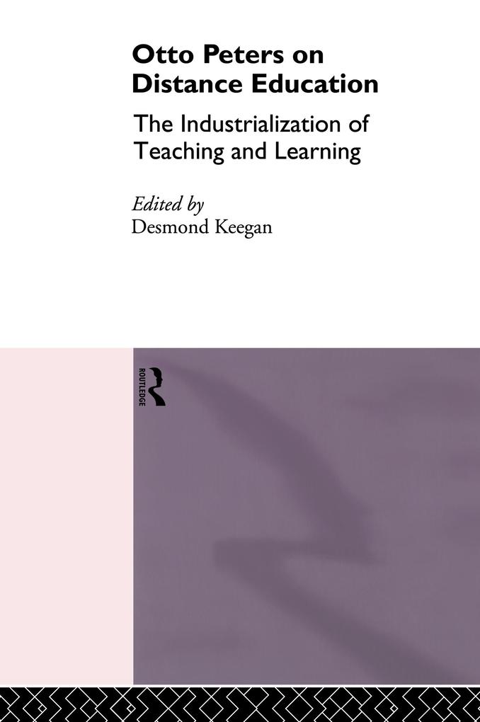 Otto Peters on Distance Education