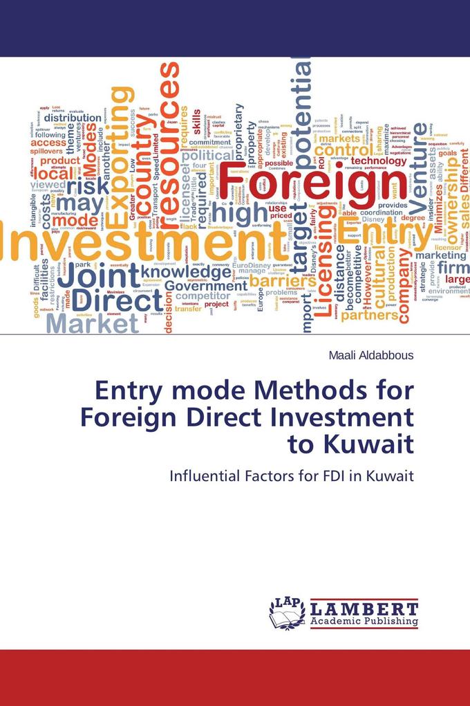 Entry mode Methods for Foreign Direct Investment to Kuwait
