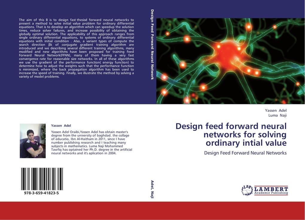 Design feed forward neural networks for solving ordinary intial value