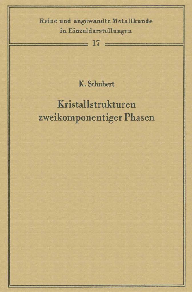 Kristallstrukturen zweikomponentiger Phasen