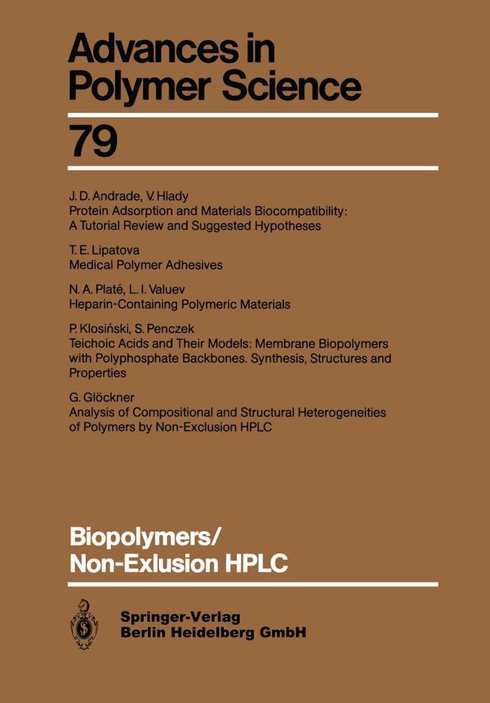 Biopolymers/Non-Exclusion HPLC