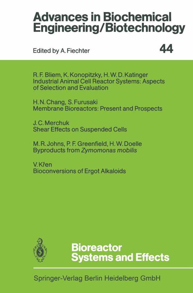 Bioreactor Systems and Effects