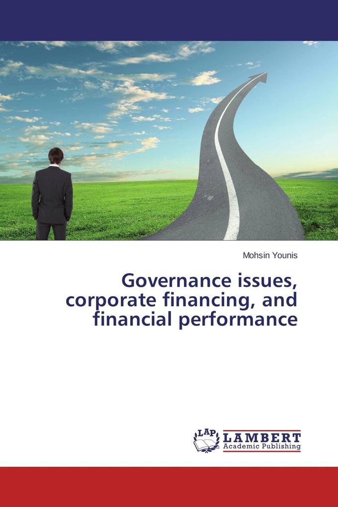 Governance issues corporate financing and financial performance
