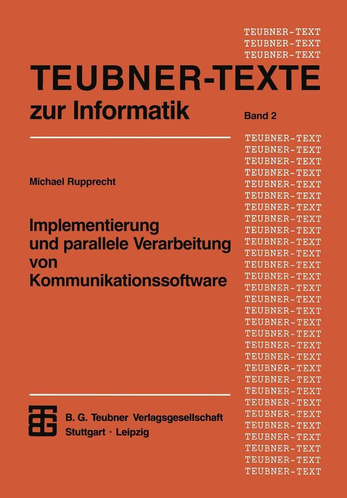 Implementierung und parallele Verarbeitung von Kommunikationssoftware