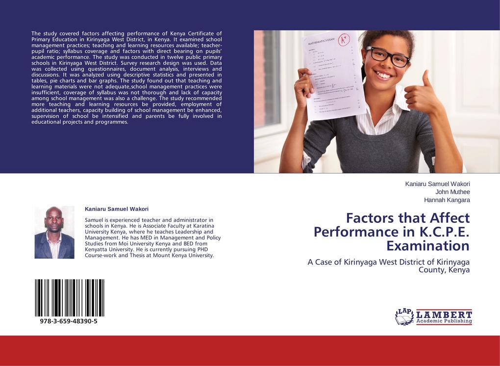Factors that Affect Performance in K.C.P.E. Examination