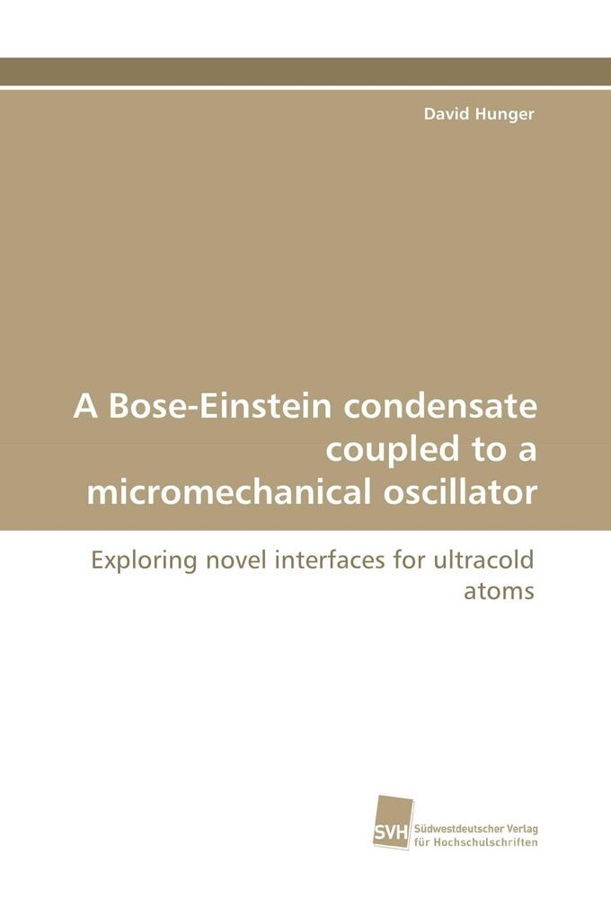 A Bose-Einstein condensate coupled to a micromechanical oscillator