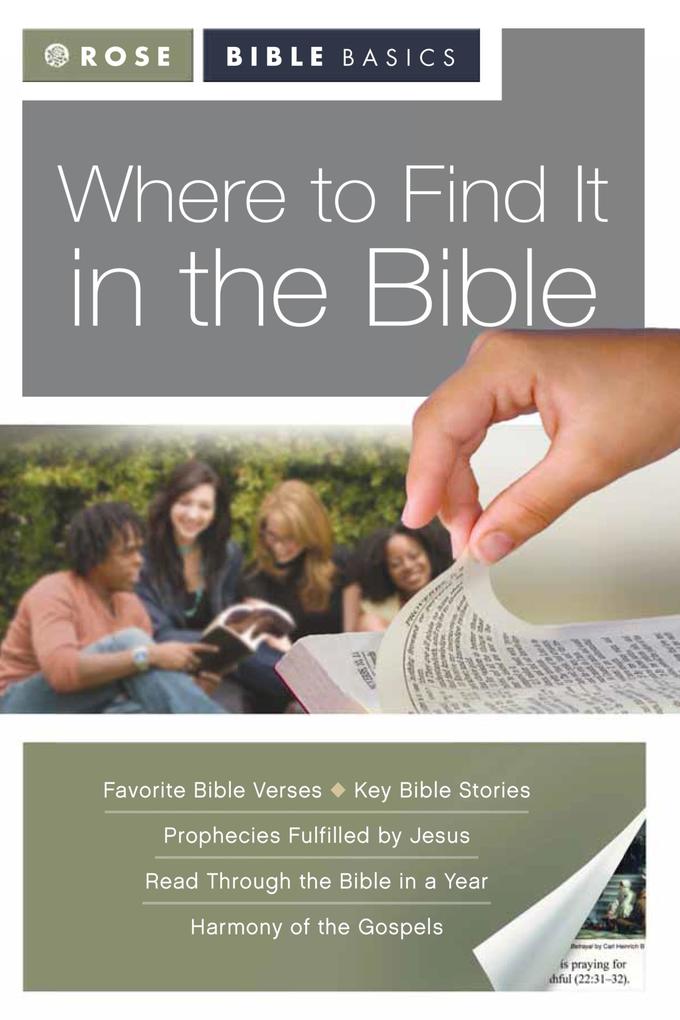 Where to Find it in the Bible
